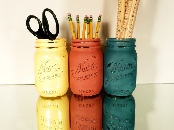Diy Kawaii Mason Jar Pen Holders (Room Decor for Beginnners!) : 3 Steps -  Instructables