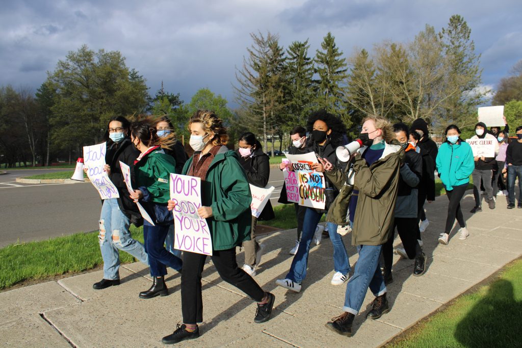 WSU hosts annual “Take Back the Night” rally Pipe Dream